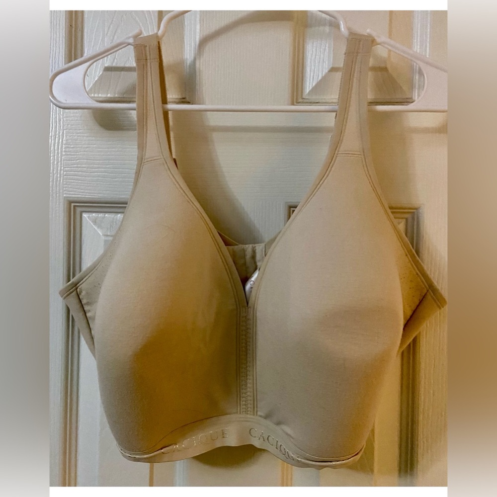 No wire lightly lined bra.